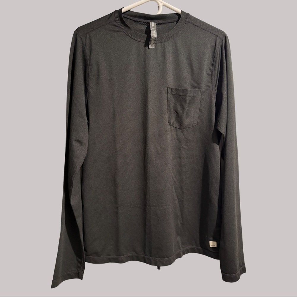 Vuori Charcoal Long Sleeve Tee